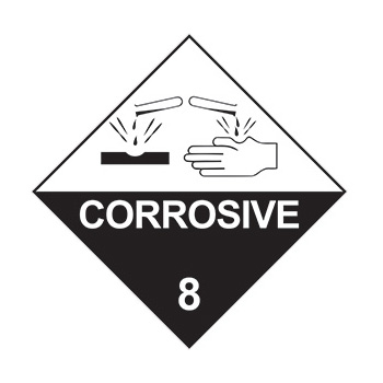 Corrosive Sign Class 8
