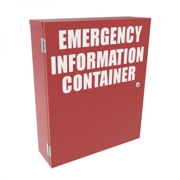 Emergency Information Cabinets