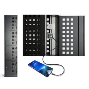 Multifile Perforated Powered Locker