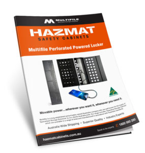 Multifile Perforated Powered Locker