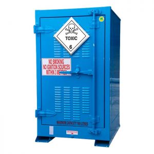 Outdoor 160 Litre Toxic Substance Cabinet Class 6.1