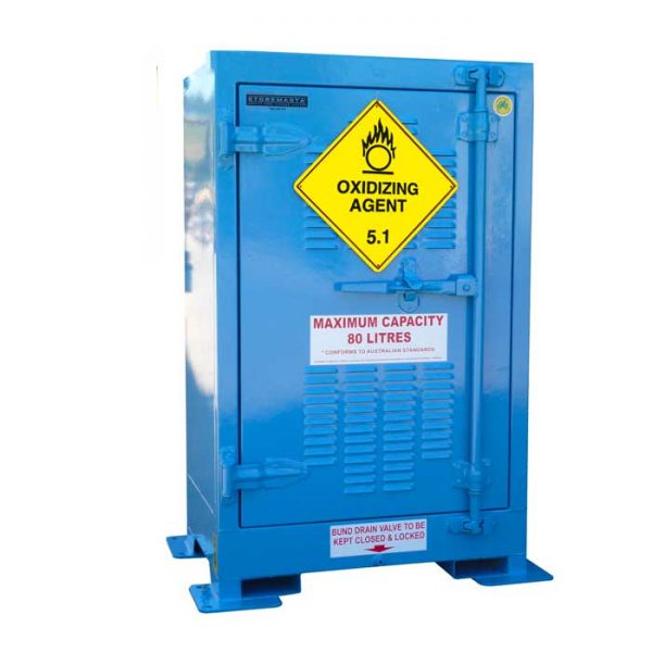 Outdoor 80 Litre Oxidising Agent Storage Cabinets