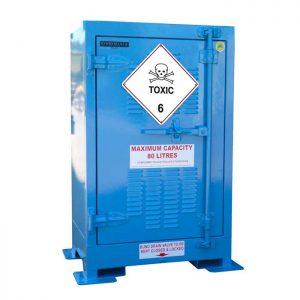 Outdoor 80 Litre Toxic Substance Cabinet Class 6.1