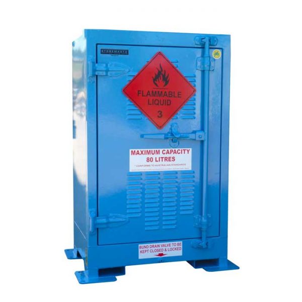 80 Litre Flammable Liquids Storage Cabinets Outdoor use