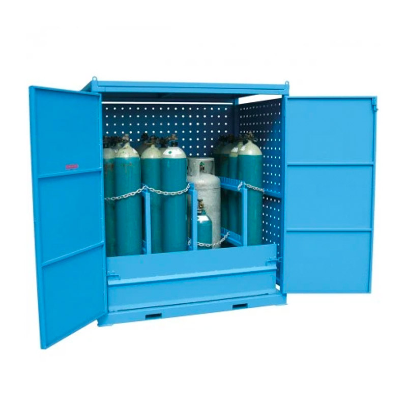 XXLarge Gas Cylinder Storage Single Sided Access Hazmat