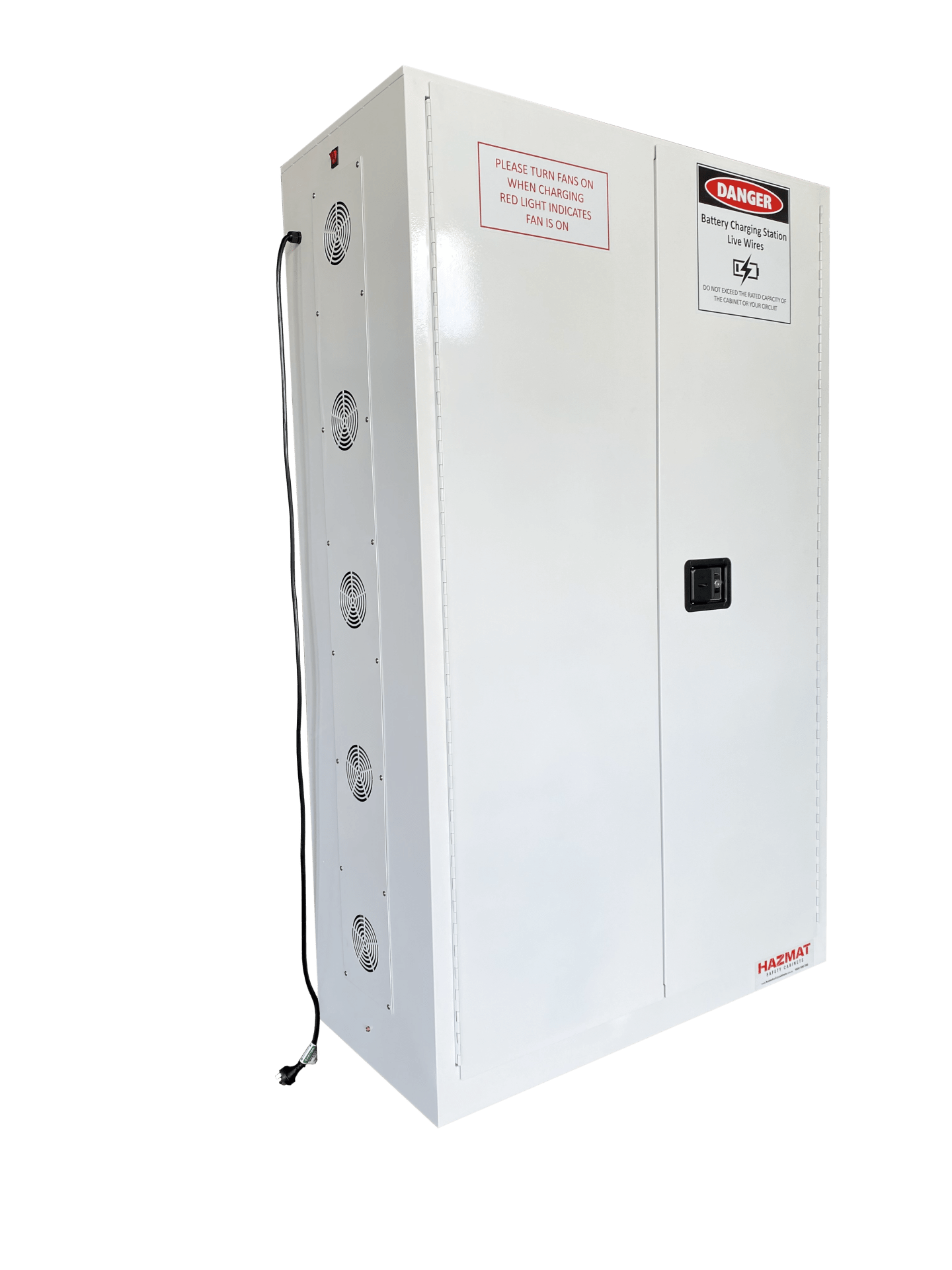 20 Station Lithium-ion Battery Charging Cabinet - Image 3