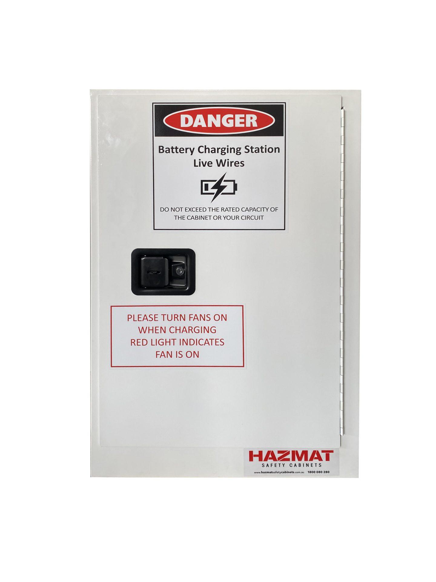 8 Station Lithium-ion Battery Charging Cabinet - Image 4