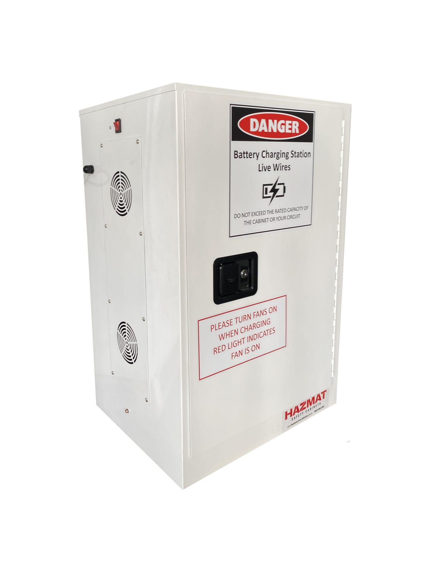 8 Station Lithium-ion Battery Charging Cabinet